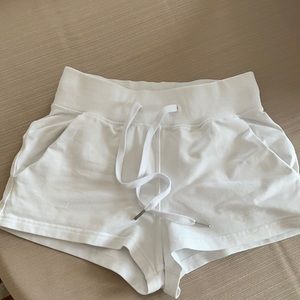 Lululemon White Shorts
